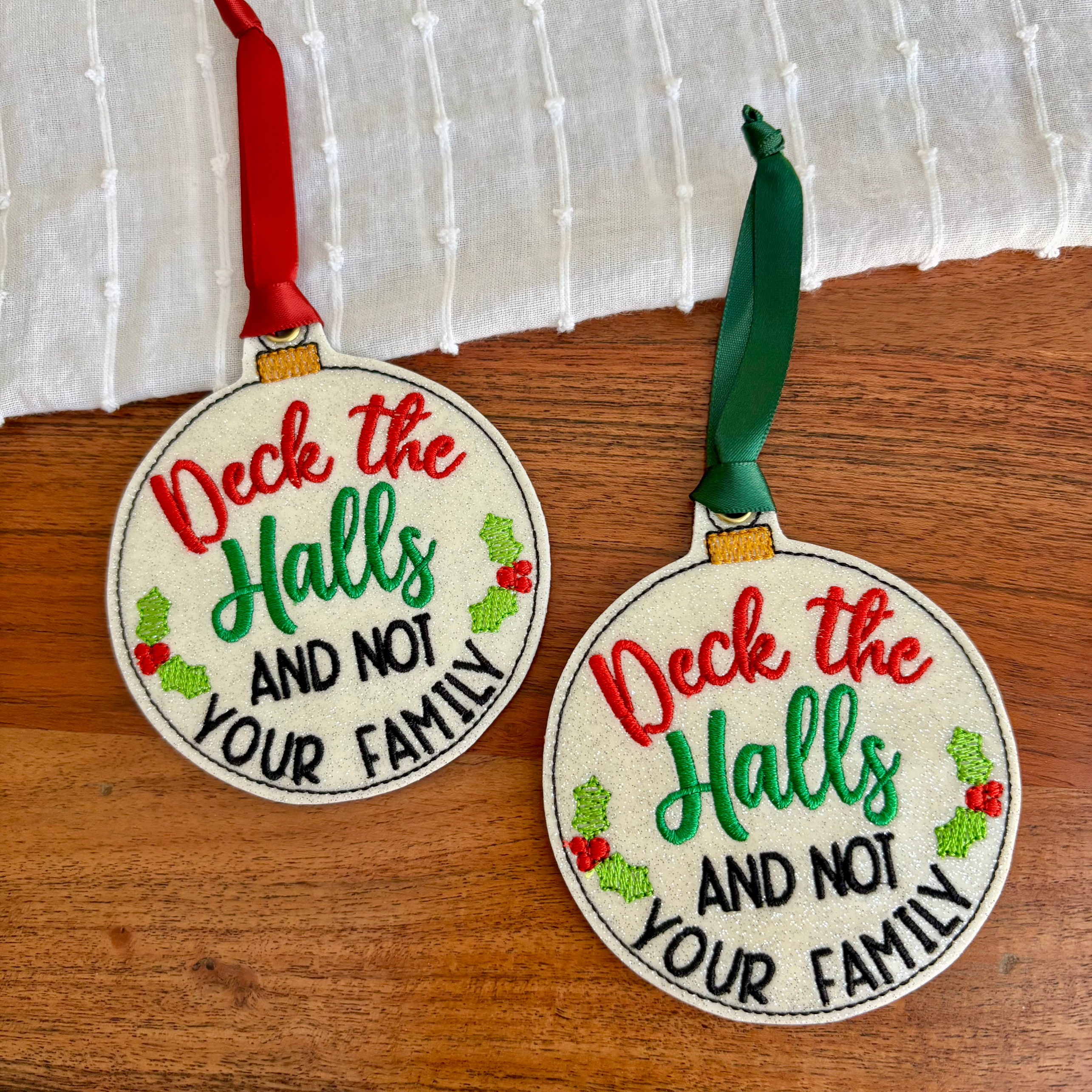 Deck the Halls Ornament