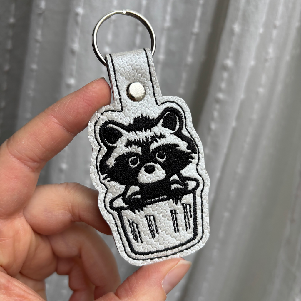 Trash Panda Keychain
