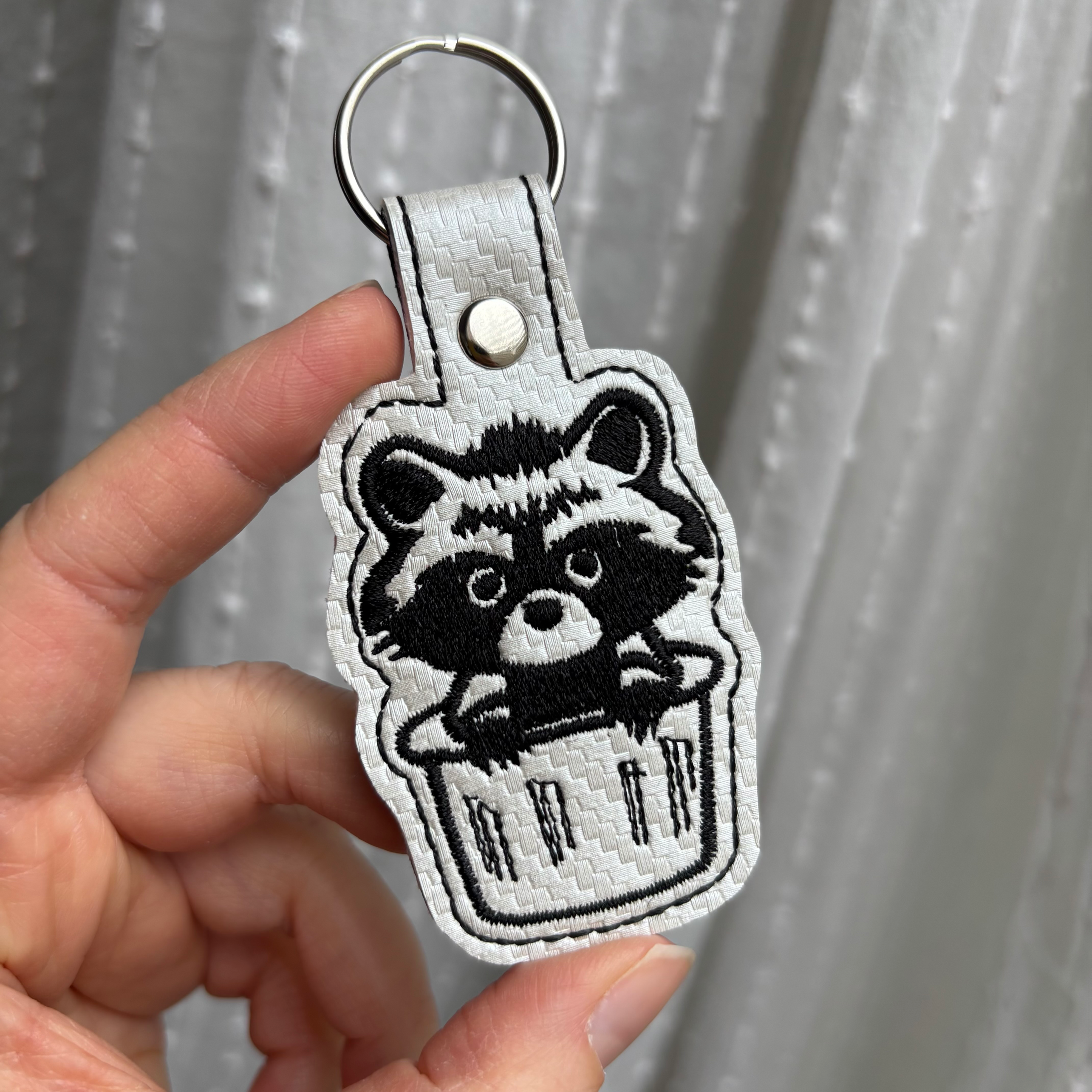 Trash Panda Keychain