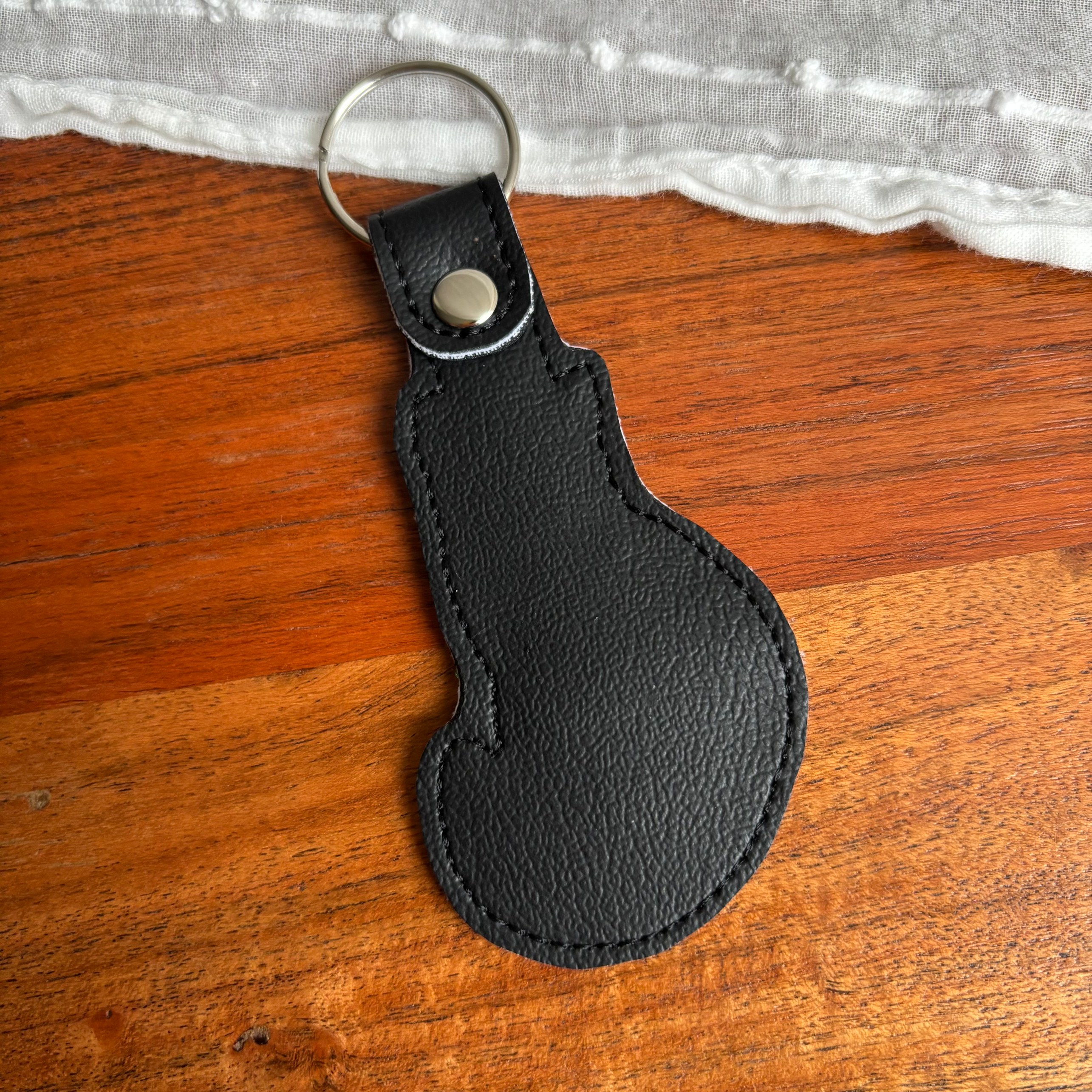 Black Cat Keychain