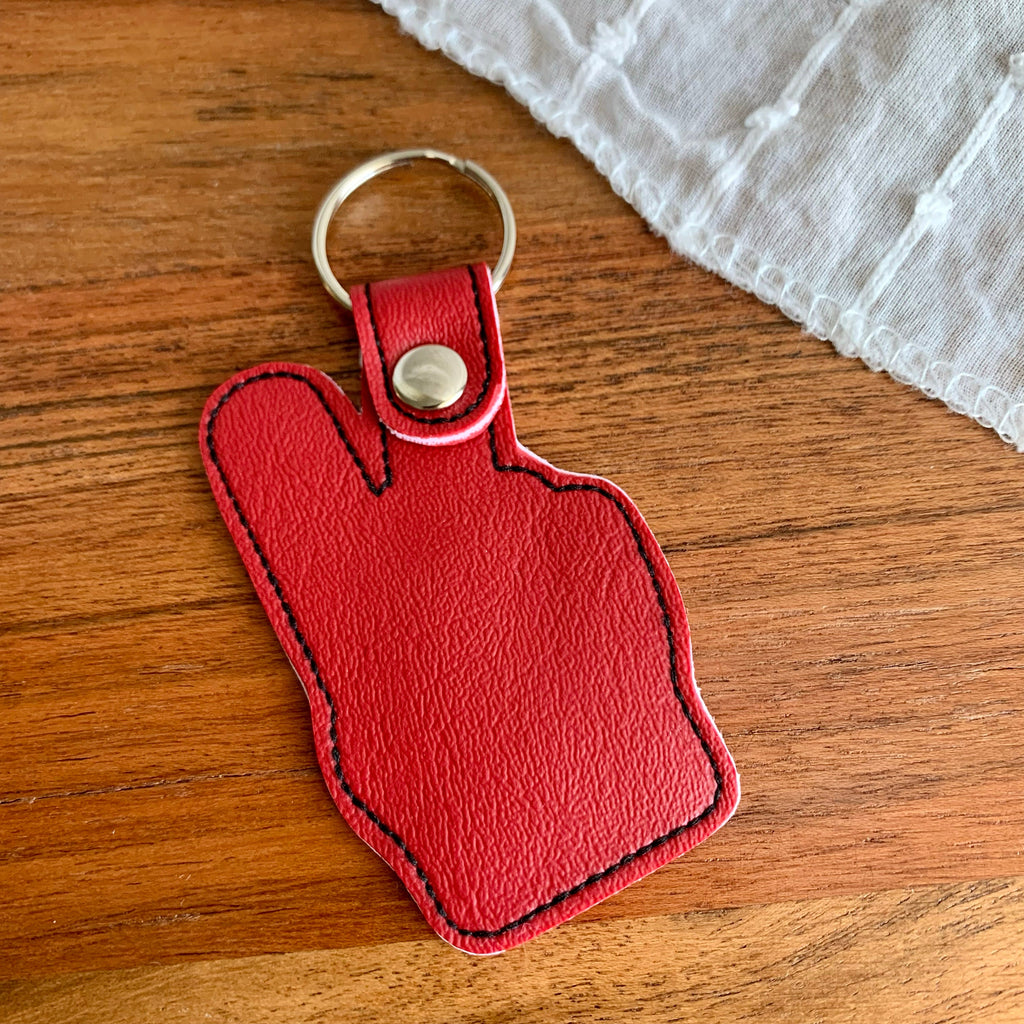 #1 Dad Keychain