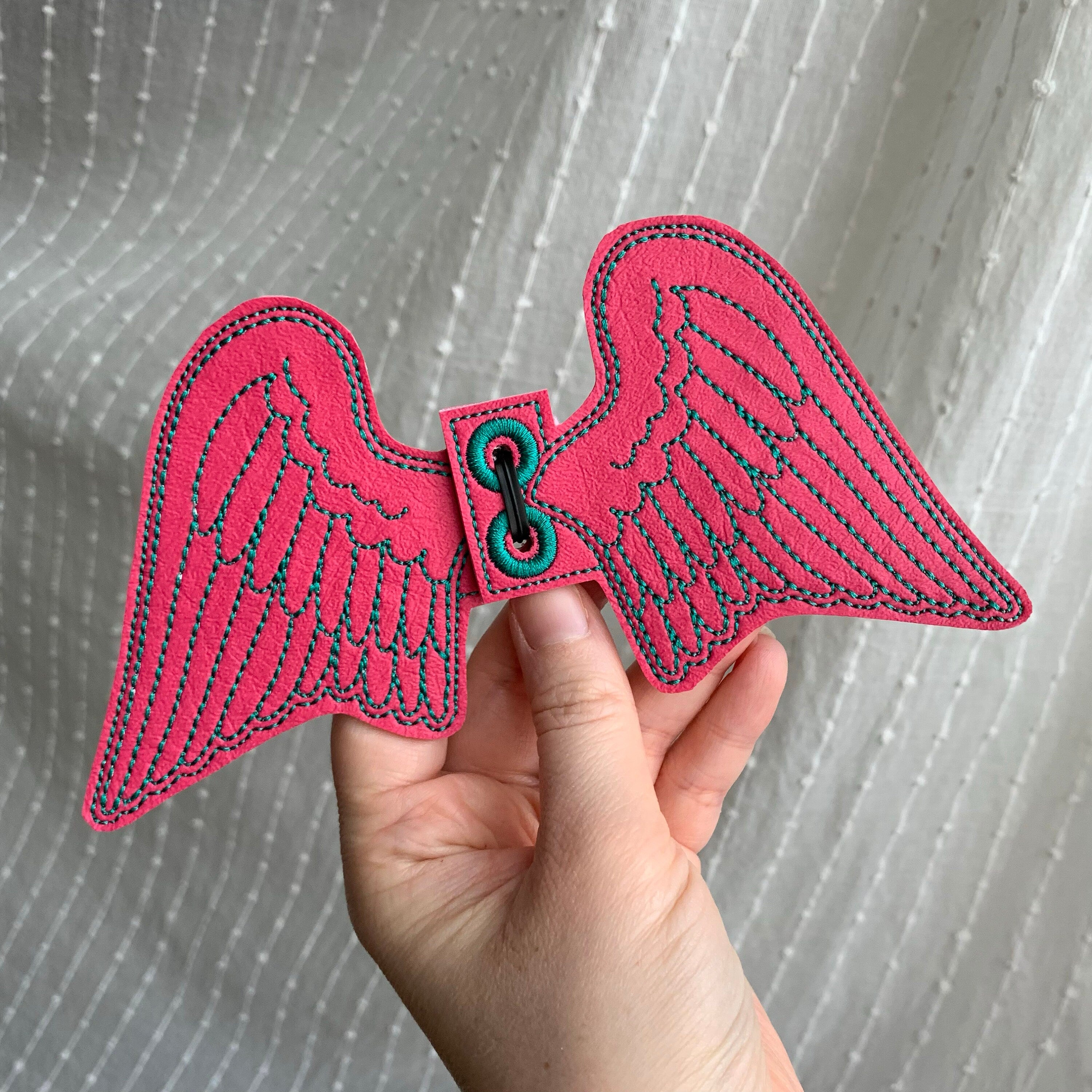 Pink Shoe Wings