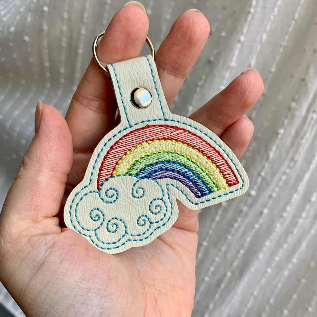 Rainbow Keychain