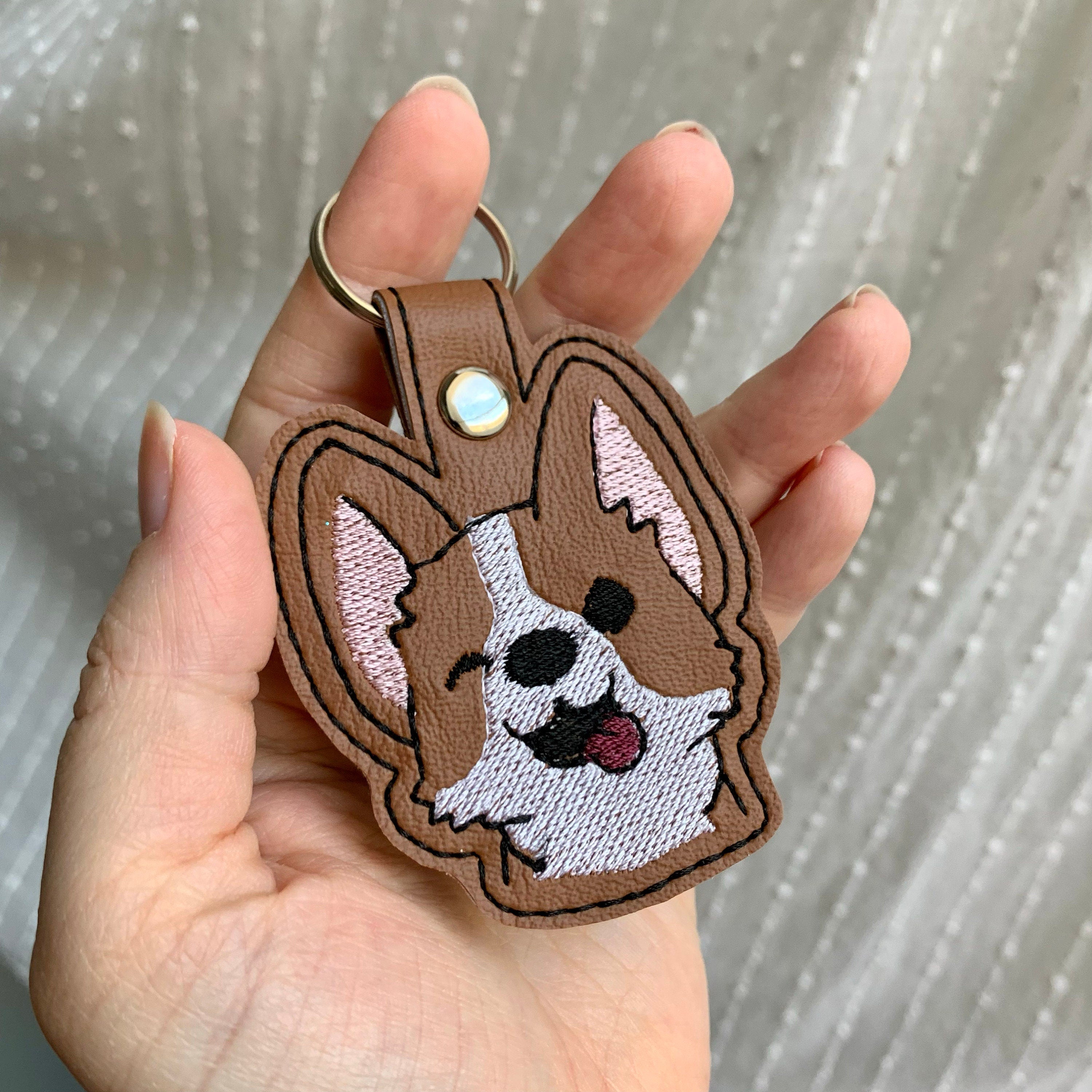 Corgi Keychain