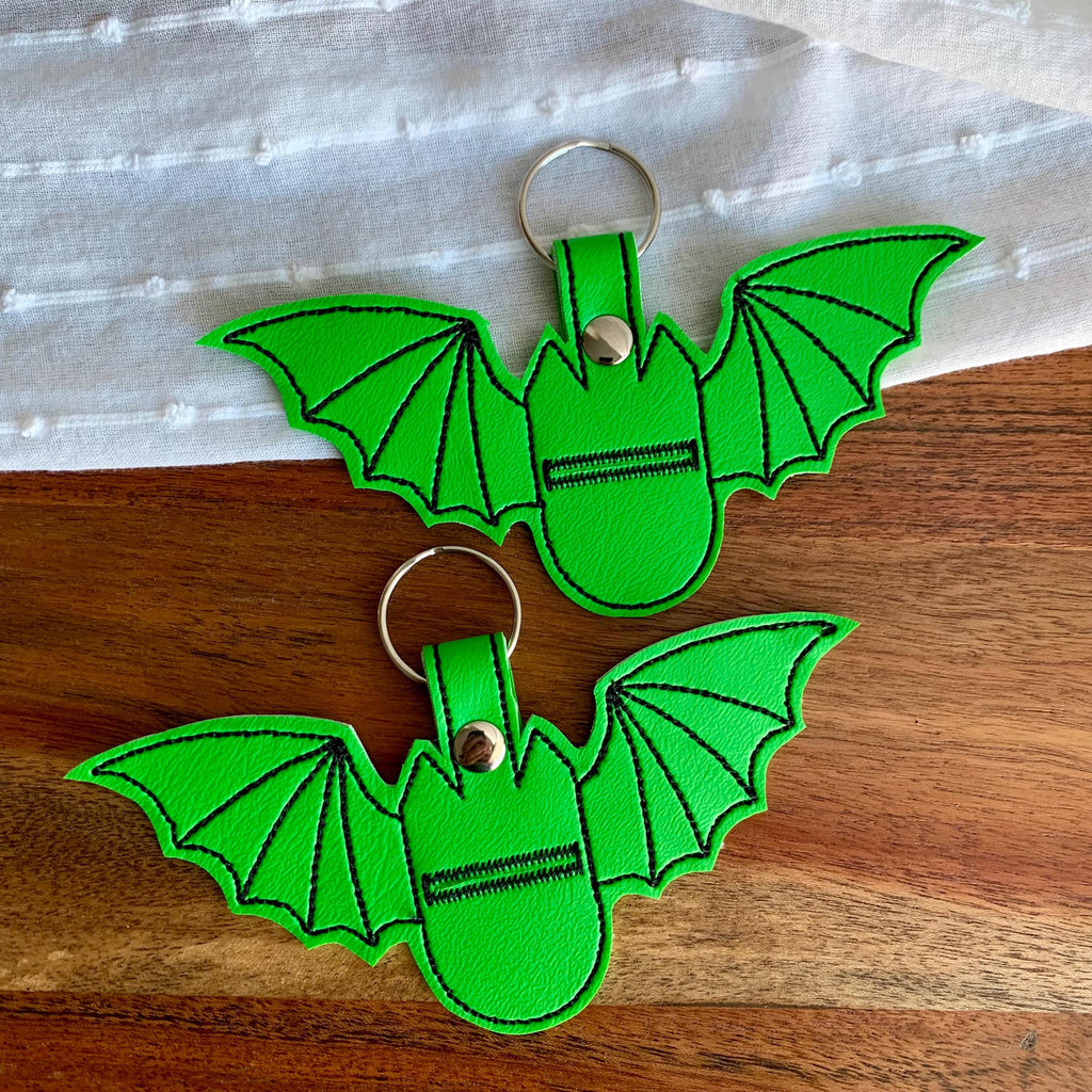 Bat Quarter Holder Keychain