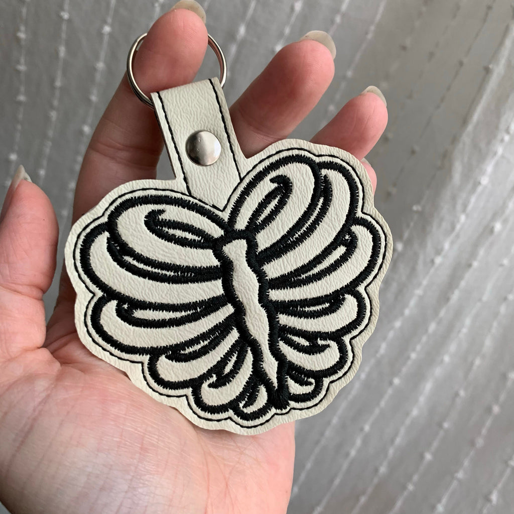Rib Cage Keychain