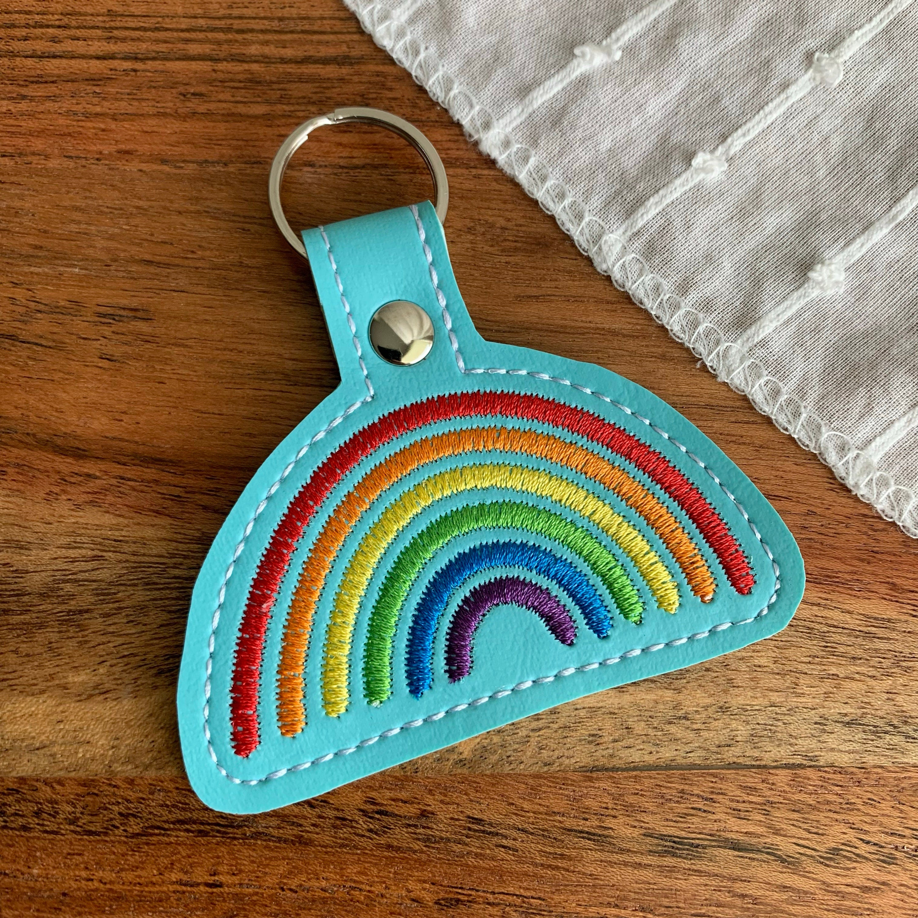 Rainbow Key Chain
