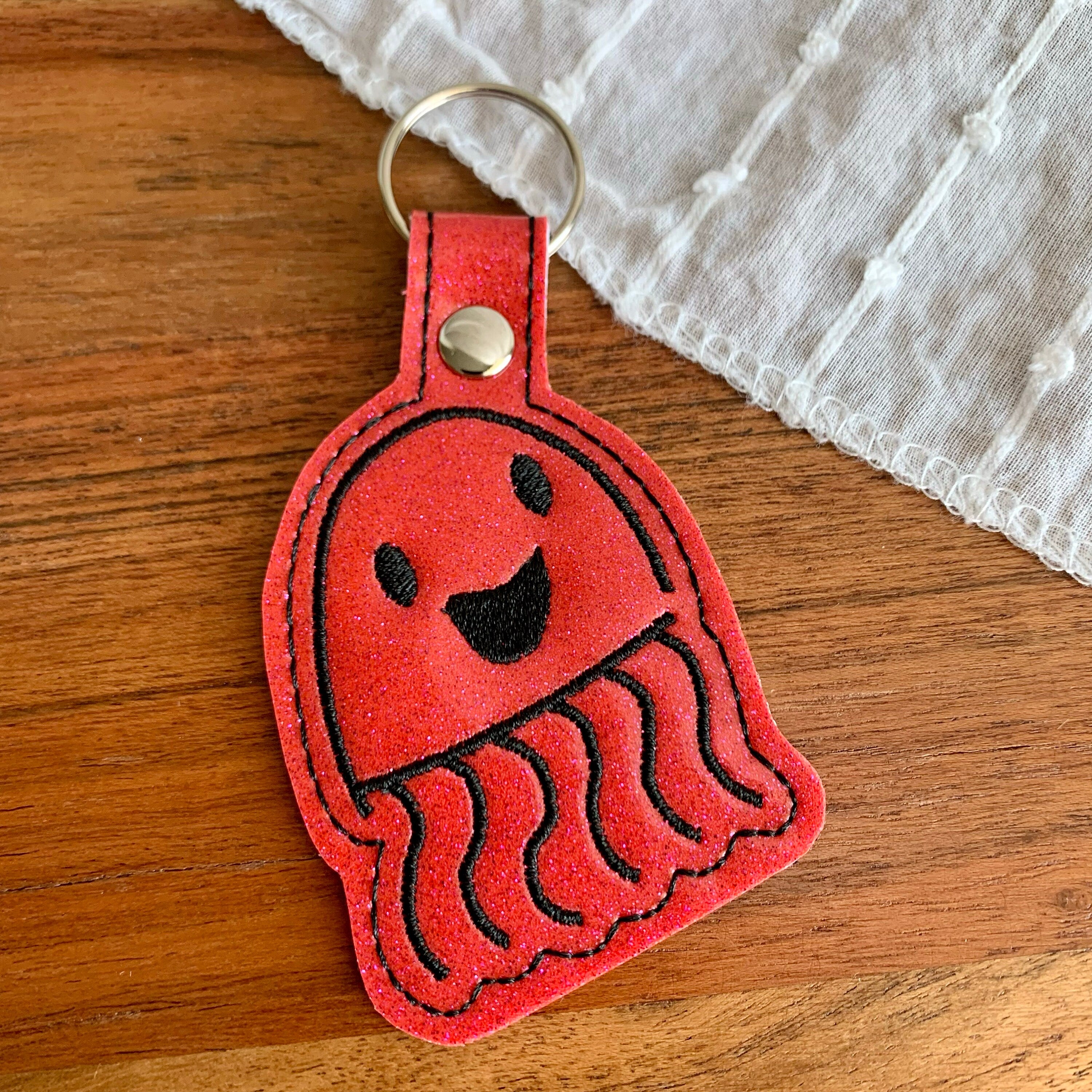 Jellyfish Keychain