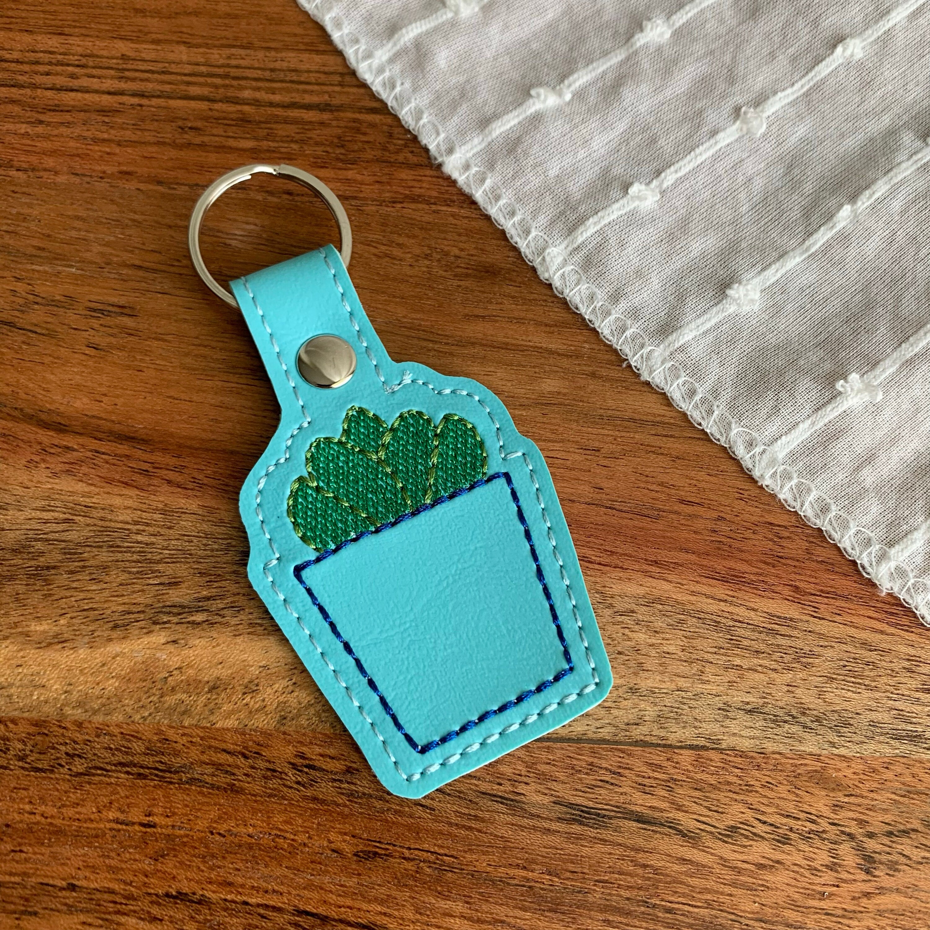Succulent Keychain