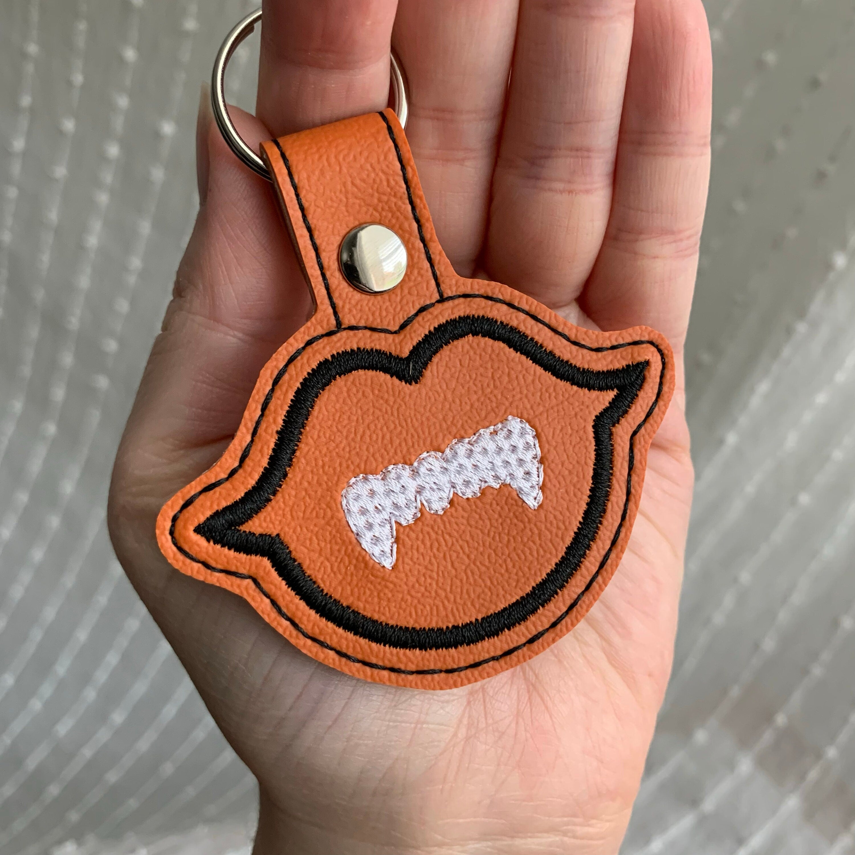 Vampire Lips Keychain