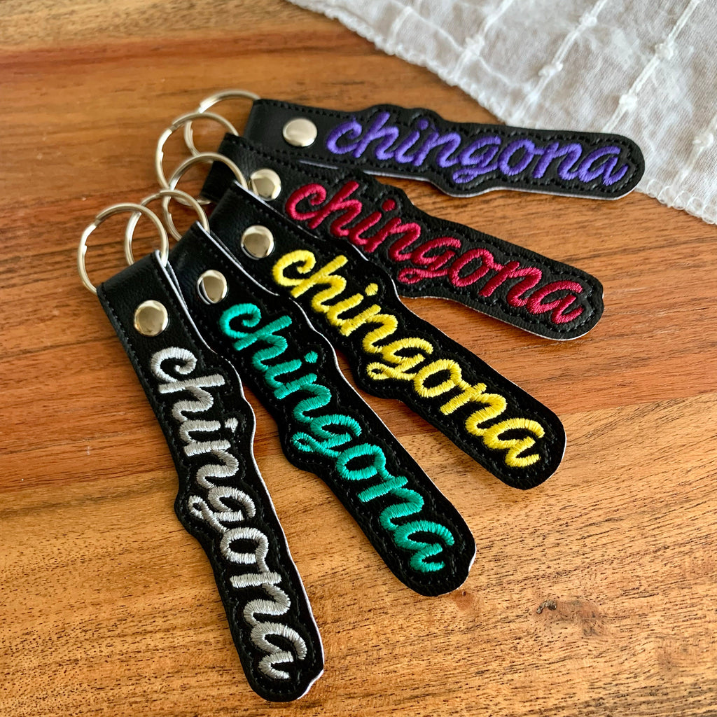 Chingona Keychain