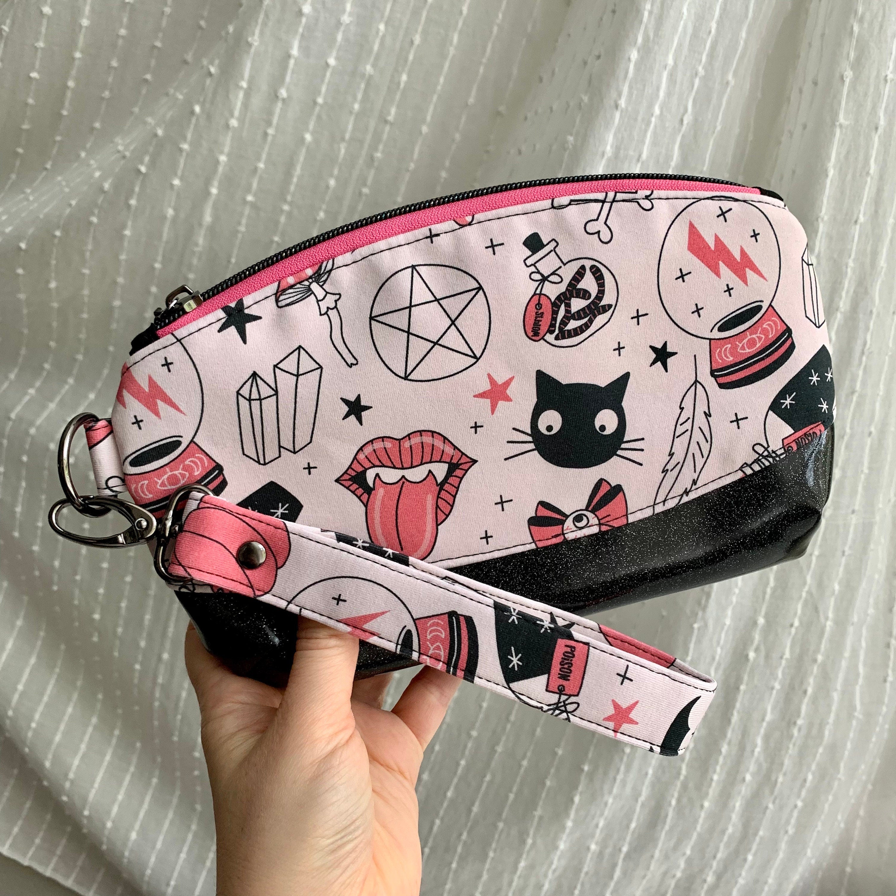 Pastel Goth Wristlet