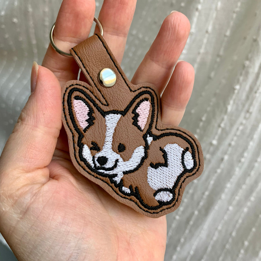 Corgi Keychain