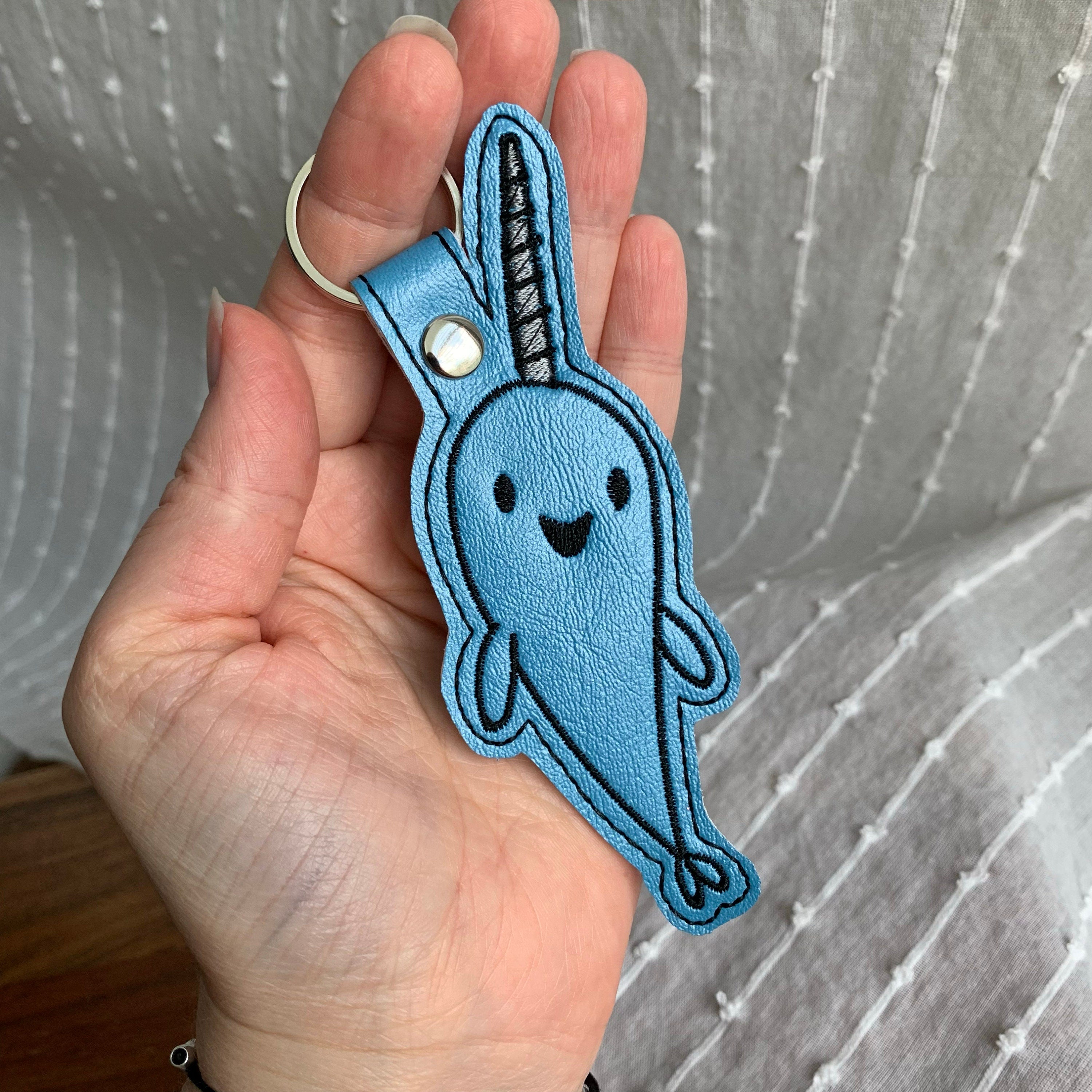 Narwhal Keychain