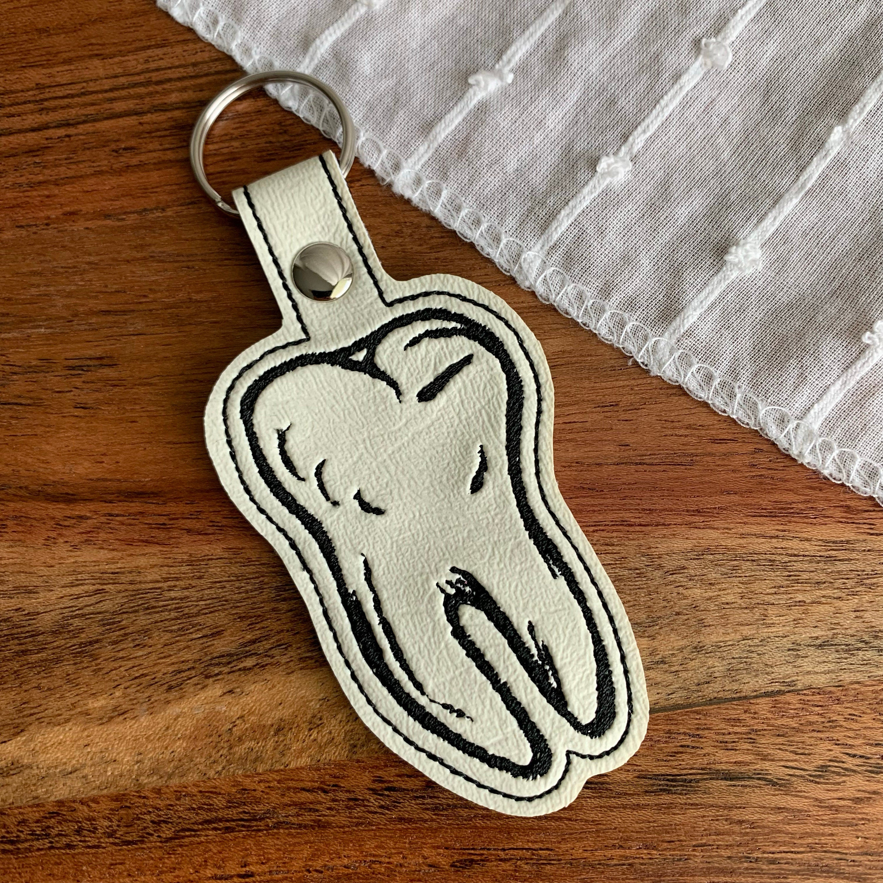 Tooth Keychain