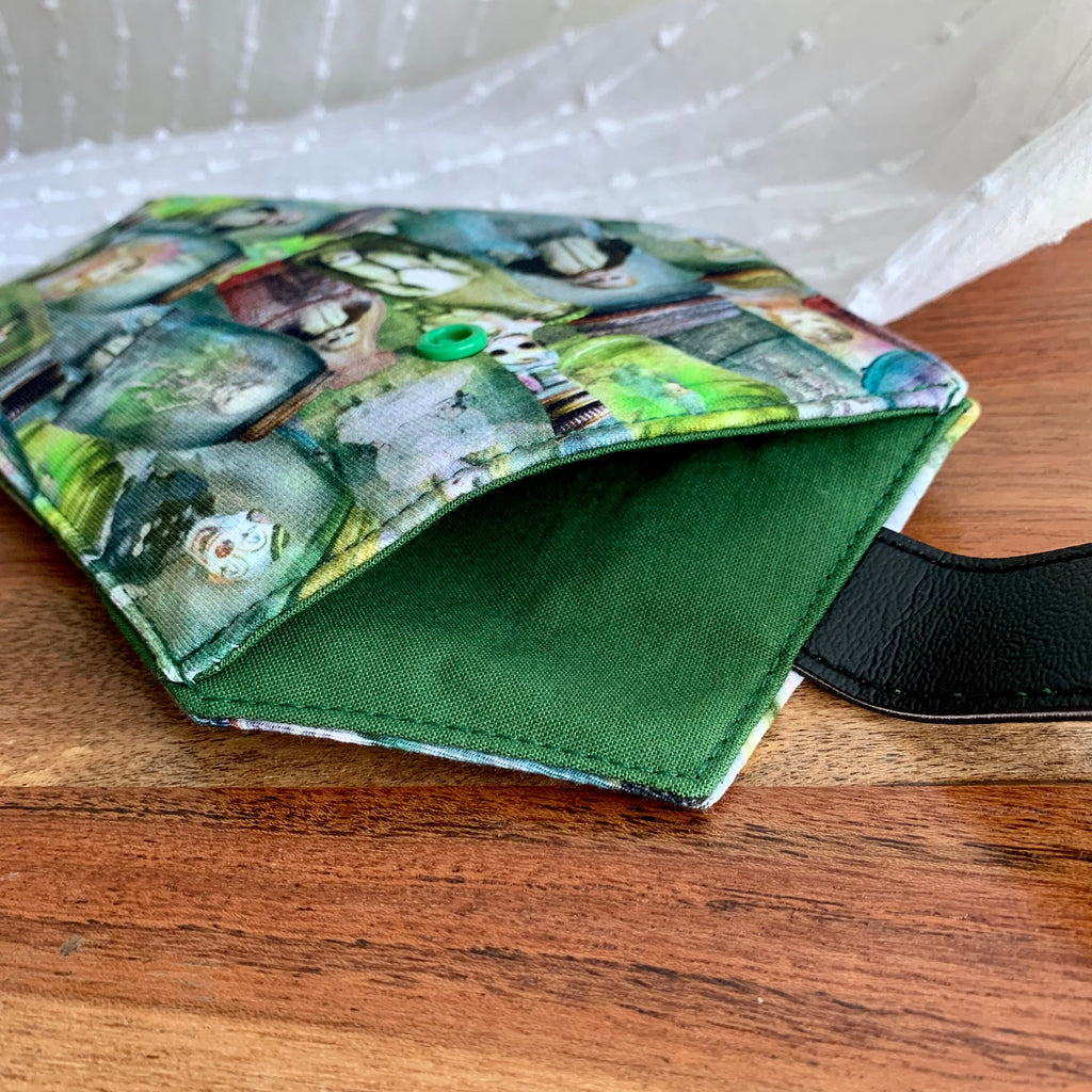 Creepy Dolls Coffin Sunglasses Case