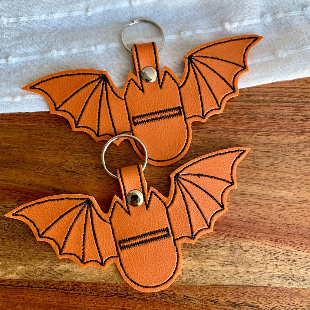 Bat Quarter Holder Keychain