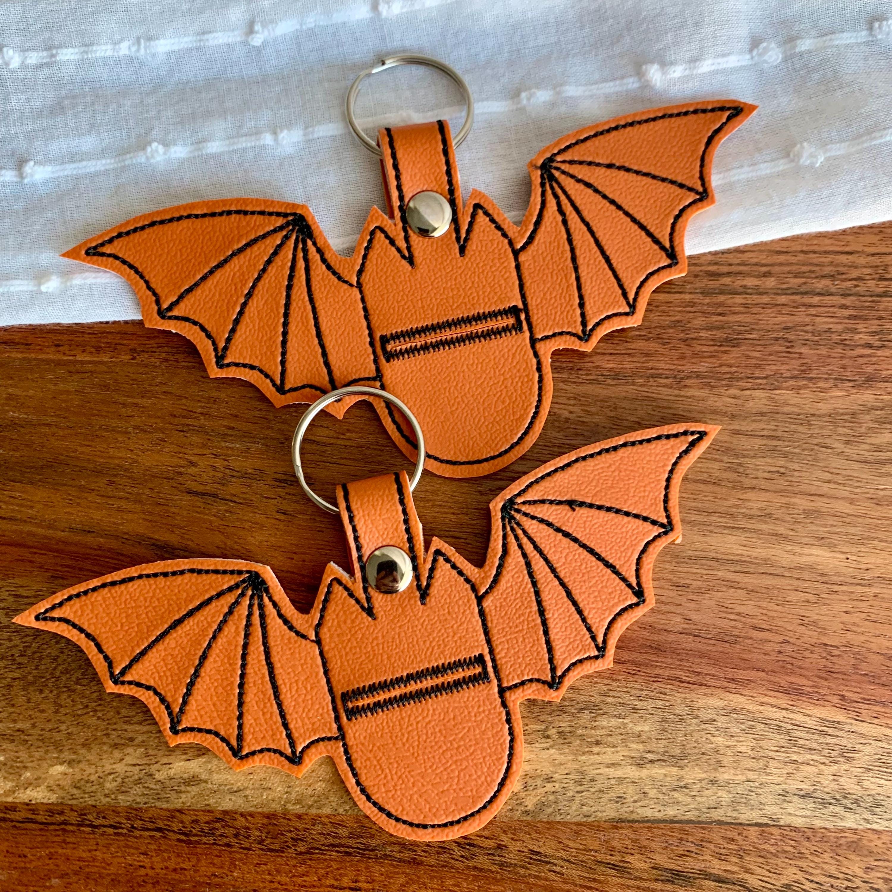 Bat Quarter Holder Keychain