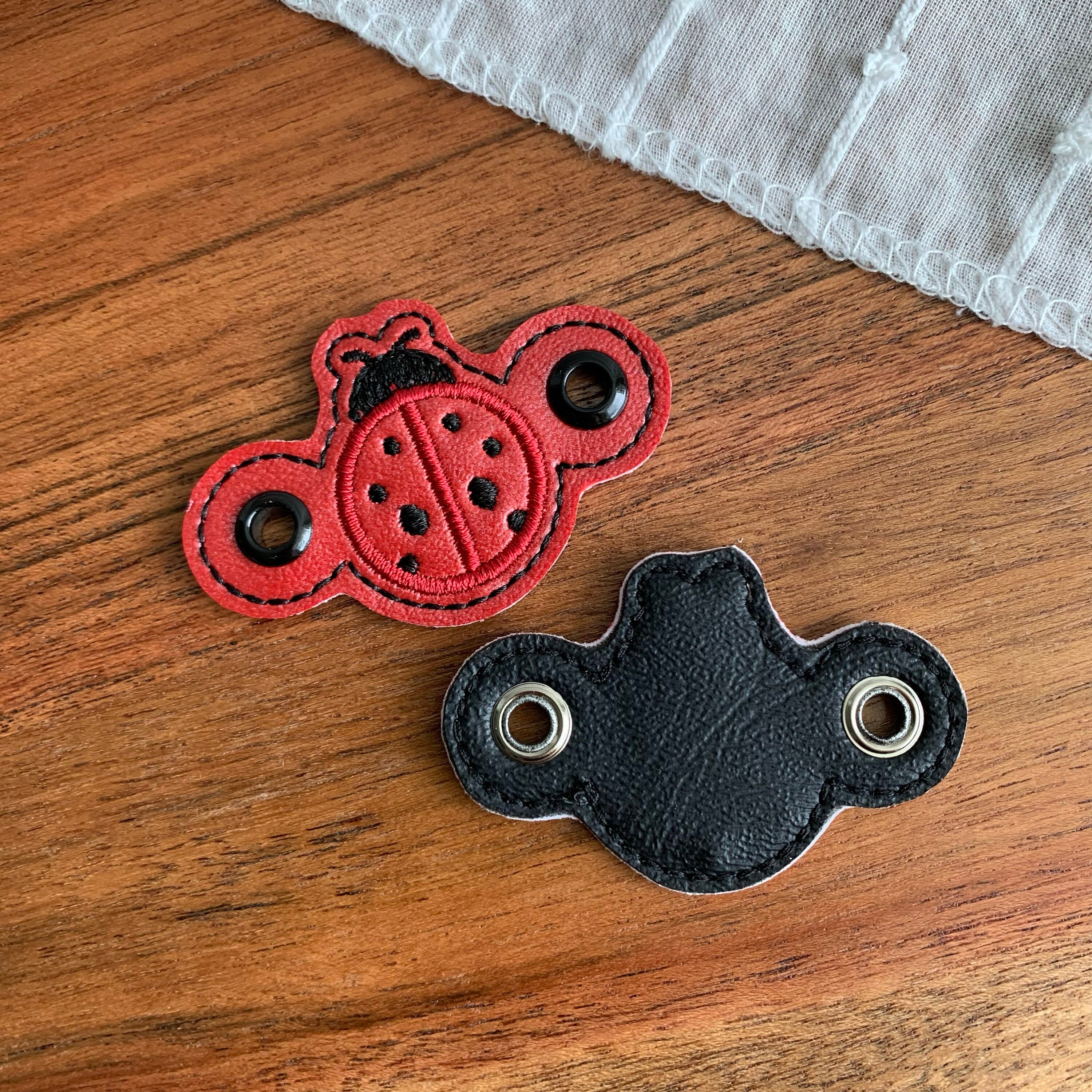 Ladybug Shoe Charms