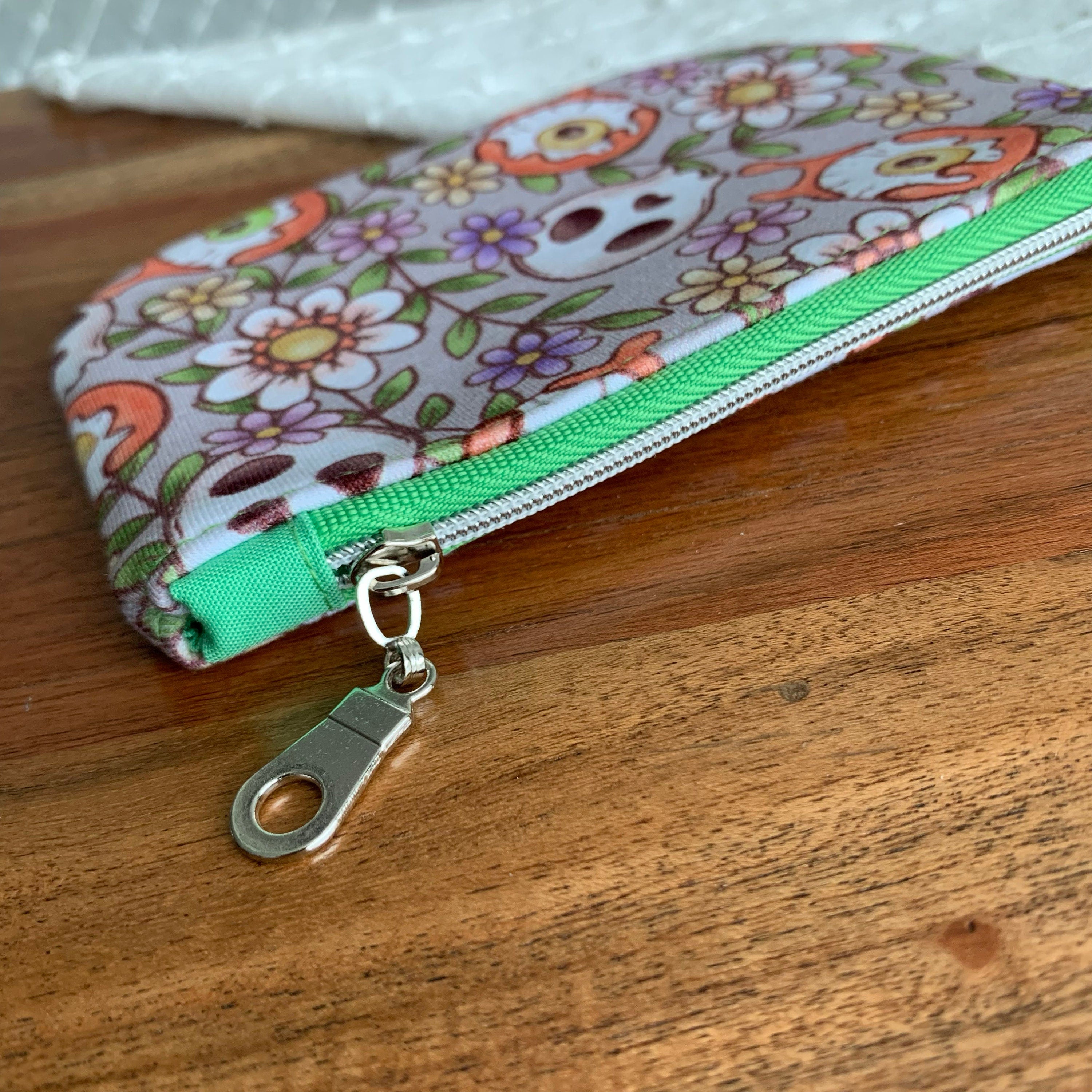 Skull and Eyeball Coin Purse